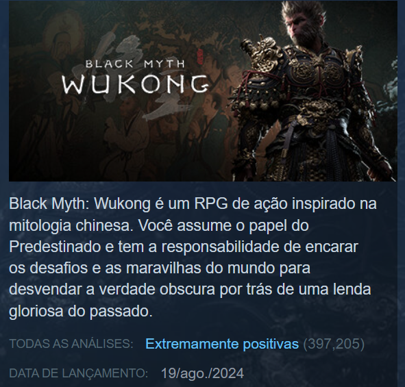 image-20 Black Myth: Wukong chegou com desconto na Nuuvem !